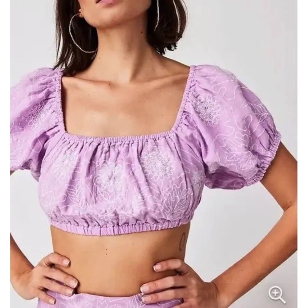 Free People Lotus Crop Top NWT
